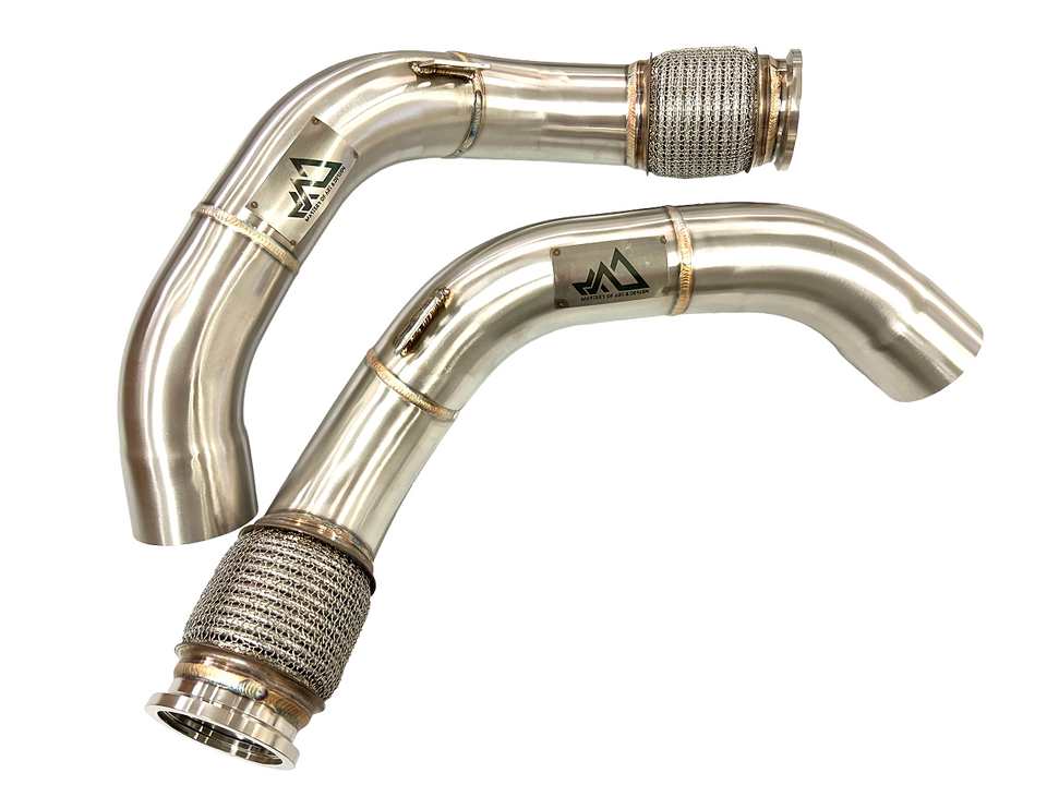 MAD BMW F90 M5 F92 M8 Secondary Downpipes S63R MAD-1035