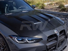 Load image into Gallery viewer, RW Carbon BMW G8X M3 M4 Aluminum DTM Hood bmwg8x023