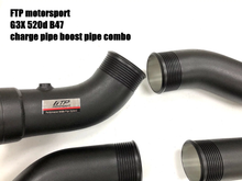 Load image into Gallery viewer, FTP G3X 520d B47 Diesel charge pipe boost pipe combo