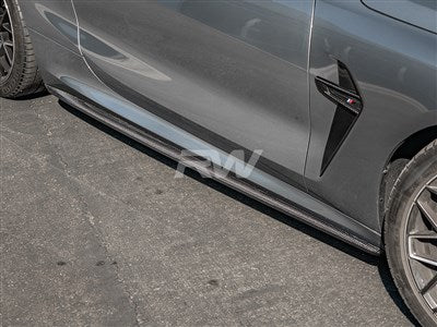 RW Carbon BMW G14 G15 F91 F92 Coupe/Vert Perf Style CF Side Skirts bmwf9102