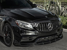 Load image into Gallery viewer, RW Carbon Mercedes W205 C63 BRS Style Carbon Fiber Front Lip mercw20507