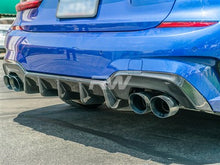 Load image into Gallery viewer, RW Carbon BMW G20 DTM Carbon Fiber Rear Diffuser bmwg20027