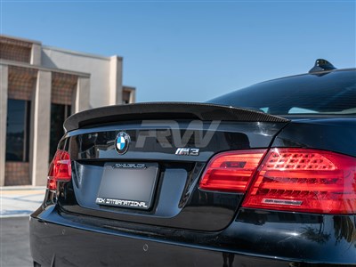 RW Carbon BMW E92 Carbon Fiber Perf. Style Trunk Spoiler bmwe92014