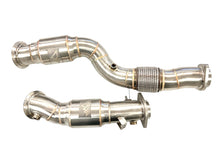 Load image into Gallery viewer, MAD MAD BMW M2C M3 M4 S58 Resonated Downpipes W/ Flex Section MAD-2075