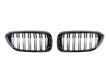 Load image into Gallery viewer, RW Carbon BMW G30 Dual Slat Gloss Black Grilles bmwg30018