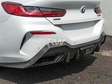 Load image into Gallery viewer, RW Carbon BMW G16 8-Series Gran Coupe Carbon Fiber LED Diffuser bmwg1601