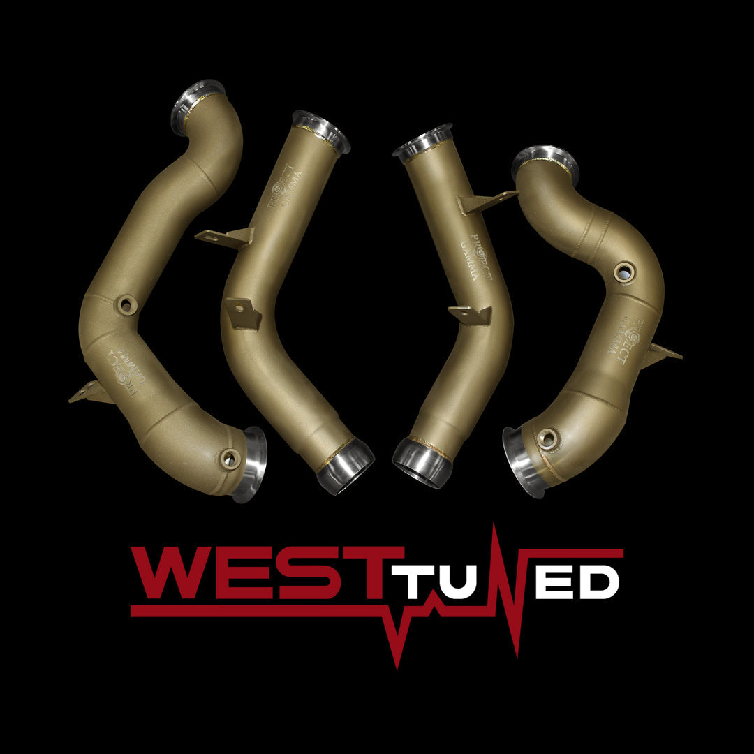 Project Gamma MERCEDES-BENZ GT63 | E63 DOWNPIPES AND WEST TUNED PACKAG ...