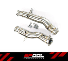 Load image into Gallery viewer, Spool Performance AMG M276 C43/E43/C400/C450 Race Downpipes SP-RDP-M276