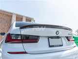 RW Carbon BMW G20 G80 3D Style Carbon Fiber Trunk Spoiler bmwg20020