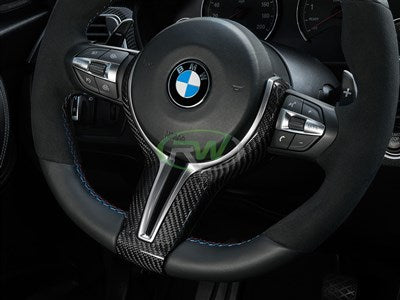 RW Carbon BMW M Carbon Fiber Steering Wheel Outer Trim bmwf8x032