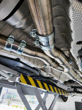 Load image into Gallery viewer, MAD BMW G8x M3 M4 S58 Resonated Single Midpipe (Brace Included) Mad-5059 MAD-2059