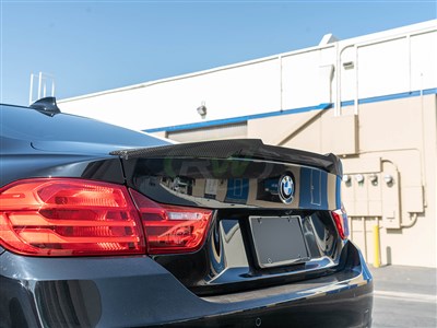 RW Carbon BMW F32 M4 Style Carbon Fiber Trunk Spoiler bmwf32021