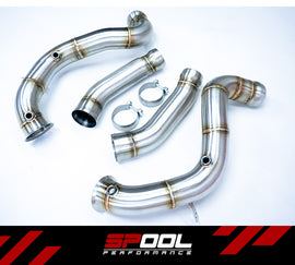 Spool Performance AMG M177 C63 Race Downpipes  SP-RDP-M177C