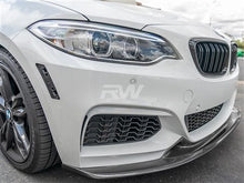 Load image into Gallery viewer, RW Carbon BMW F22 F23 Exotics Style CF Front Lip Spoiler bmwf22014