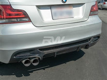 Load image into Gallery viewer, RW Carbon BMW E82 E88 Perf. Style Carbon Fiber Diffuser bmwe82009