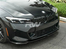 Load image into Gallery viewer, RW Carbon BMW G20 LCI Carbon Fiber Performance Style Front Lip bmwg20037