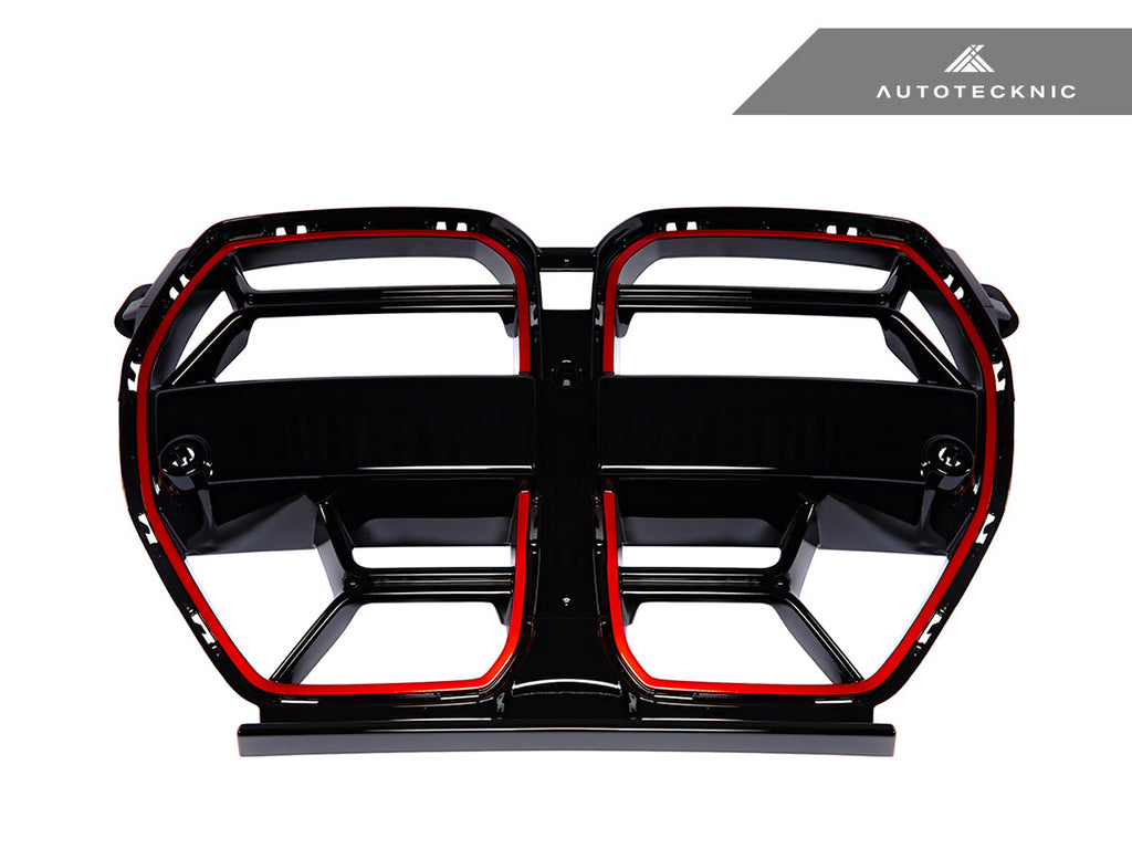 AUTOTECKNIC COMPETIZIONE SPORT REDLINE FRONT GRILLE - G80 M3 | G82/ G83 M4 ATK-BM-0412-RL