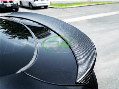 RW Carbon BMW F16 X6 F86 X6M 3D Style CF Trunk Spoiler bmwf16003