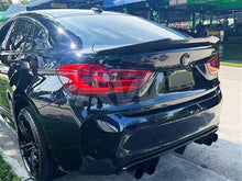 Load image into Gallery viewer, RW Carbon BMW F16/F86 GTX Carbon Fiber Trunk Spoiler bmwf16006