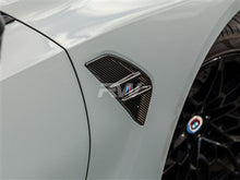 Load image into Gallery viewer, RW Carbon BMW G80 M3 V2 Carbon Fiber Side Vent Covers bmwg80018