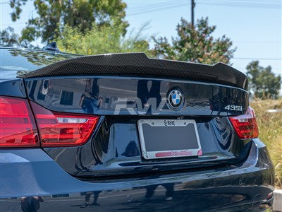 RW Carbon BMW F32 GTX Carbon Fiber Trunk Spoiler bmwf32033