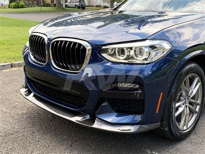 RW Carbon BMW G01 X3 Pre-LCI 3D Style Carbon Fiber Front Lip bmwg01010