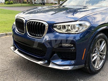 Load image into Gallery viewer, RW Carbon BMW G01 X3 Pre-LCI 3D Style Carbon Fiber Front Lip bmwg01010