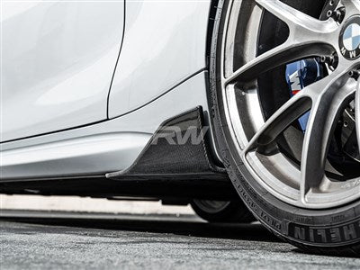 RW Carbon BMW F87 M2 Carbon Fiber Side Skirt Winglets  bmwf8702