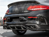 RW Carbon Mercedes W205 C63 Coupe ED1 Style CF Diffuser mercw20528