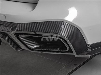 RW Carbon BMW G05 X5 Carbon Fiber Exhaust Tips bmwf95019