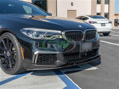 RW Carbon BMW G30 M Sport Performance Style Front Lip bmwg30022