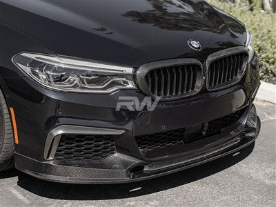 RW Carbon BMW G30 DTM Carbon Fiber Front Lip Spoiler bmwg30026