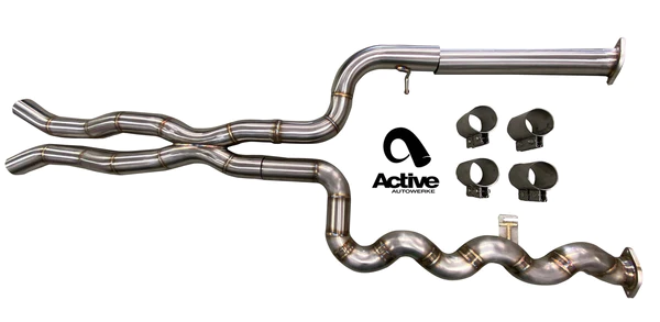 Active Autowerke G80/G82 equal length midpipe w x-pipe 11-114