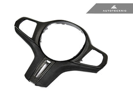 AUTOTECKNIC CARBON ALCANTARA STEERING WHEEL TRIM - G20 3-SERIES