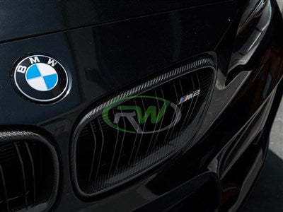 RW Carbon BMW F22 F23 F87 Carbon Fiber Grilles bmwf22013