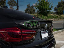 Load image into Gallery viewer, RW Carbon BMW F16 X6 F86 X6M Carbon Fiber Trunk Spoiler bmwf16001