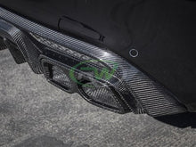 Load image into Gallery viewer, RW Carbon  Mercedes W205 W212 Carbon Fiber Exhaust Tips mercw20533