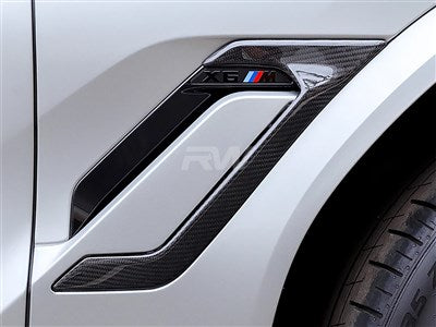 RW Carbon BMW F96 X6M Carbon Fiber Side Vent Covers bmwf9601