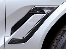 Load image into Gallery viewer, RW Carbon BMW F96 X6M Carbon Fiber Side Vent Covers bmwf9601