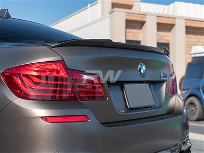 RW Carbon BMW F10 CS Style Carbon Fiber Trunk Spoiler bmwf10065