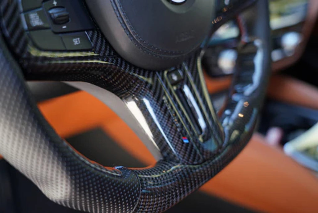 Dinmann BMW G80 M3 G82 G83 M4 Carbon Fiber Custom Steering Wheel