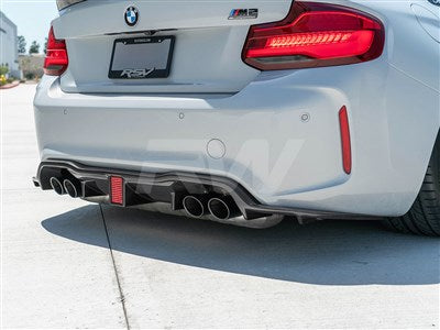 RW Carbon BMW F87 M2 Carbon Fiber Kholen Style Diffuser bmwf8720