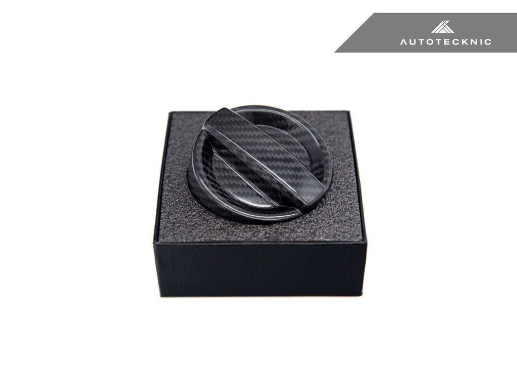 AUTOTECKNIC DRY CARBON COMPETITION OIL CAP COVER - G80 M3 | G82/ G83 M4 ATK-BM-0008-G8X-BC