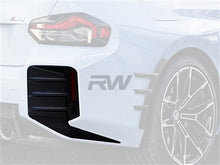 Load image into Gallery viewer, RW Carbon BMW G87 M2 CF Performance Style Rear Bumper Trim bmwg87021