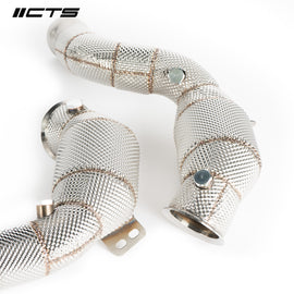 CTS TURBO MERCEDES-BENZ M177/W213 E63S HIGH-FLOW CATS CTS-EXH-DP-0031-CAT