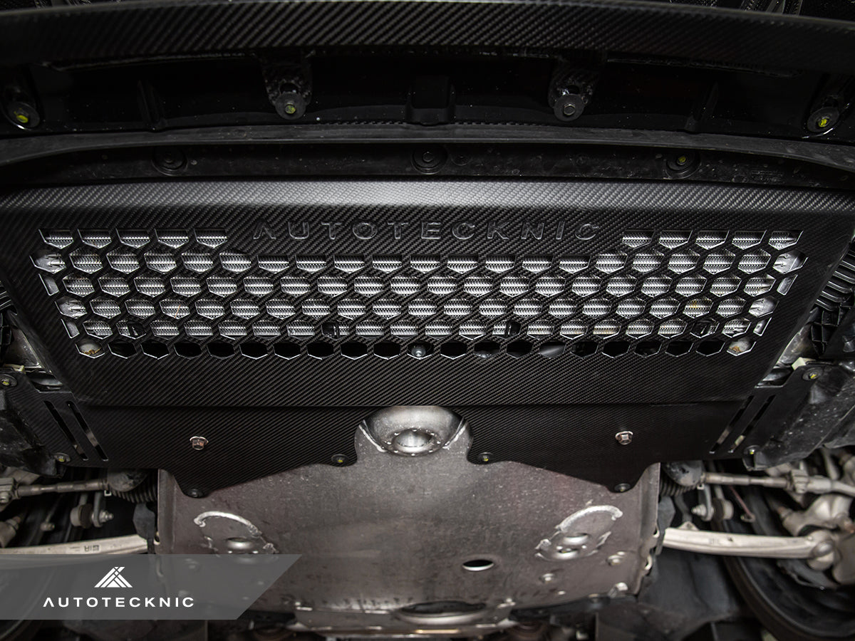 AUTOTECKNIC DRY CARBON OIL COOLER GUARD - G87 M2 | G80 M3 | G82/ G83 M ...