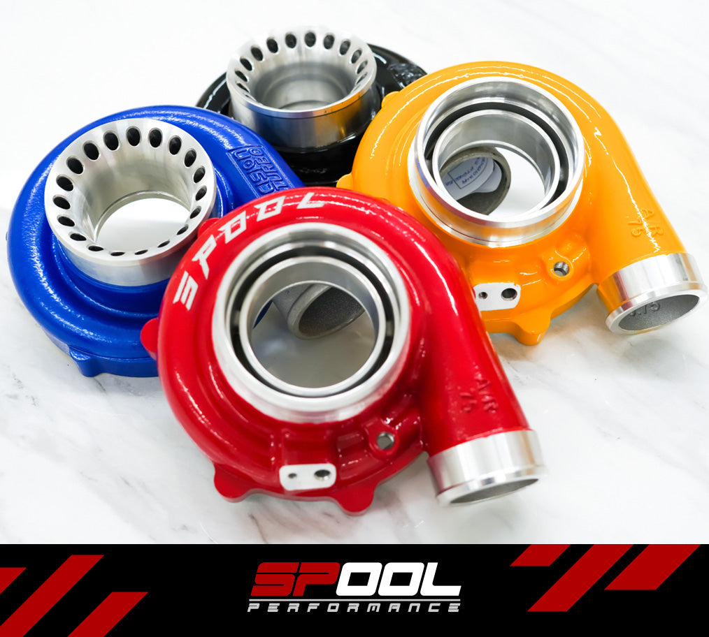 SPOOL PERFORMANCE BILLET MANIFOLD B58 GEN2 TOP MOUNT TURBOCHARGER KIT SP-B58G2-TMTK-PTE6870-NCC-FC