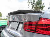 RW Carbon BMW F30 F80 M4 Style Carbon Fiber Trunk Spoiler bmwf30033