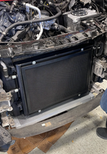 Load image into Gallery viewer, MAD BMW S55 FRONT MOUNT HEAT EXCHANGER W/ HEAT SHIELD M3 M4 M2 COMPETITION Mad-027