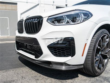 Load image into Gallery viewer, RW Carbon BMW F97 X3M/F98 X4M 3D Style Carbon Fiber Front Lip bmwf9802 bmwf9802